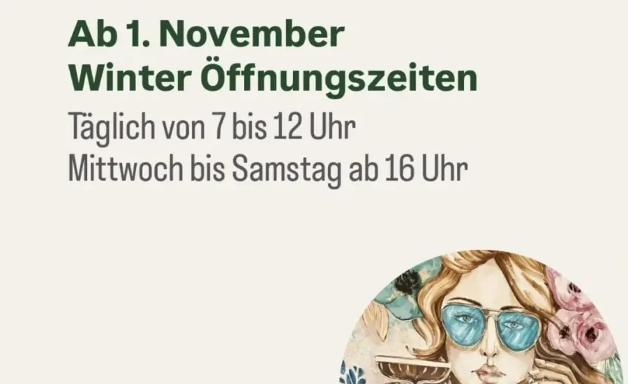 Winteröffnungszeiten in Beccis RoofTop