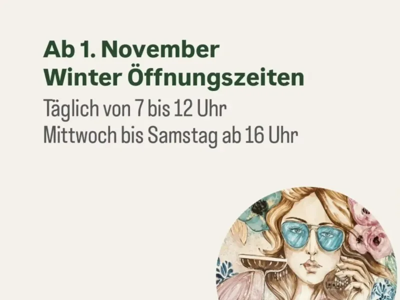Winteröffnungszeiten in Beccis RoofTop